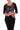 Women's Tops on Sale Canada XLARGE Sizes Black Multi Color Print with Cool Mesh Made in Canada Now 50 Off - Yvonne Marie - Yvonne Marie