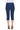 Women's Denim Dark Blue Stretch Capri - Yvonne Marie - Yvonne Marie