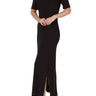 Women's Long Black Dress on sale Quality Fabric Amazing Fit Made in Canada Yvonne Marie Boutiques - Yvonne Marie - Yvonne Marie