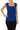 Women's Camisole Royal Blue Square Neckline Quality Fabric our Best Seller - Made in Canada - Yvonne Marie - Yvonne Marie