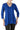Women's Top Royal Blue Flattering Fit  Our Besting Top  Quality Stretch Fabric Sizes XLarge Made in Canada Yvonne Boutiques  Marie  Our - Yvonne Marie - Yvonne Marie