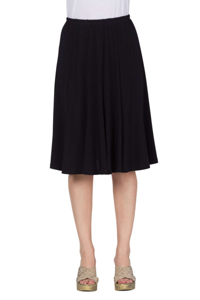 Women's Skirt Navy Flattering Fit Quality Stretch Fabric Now 50% Off Made In Canada