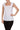Women's White Camisole with Square Neckline - Made in Canada - Yvonne Marie - Yvonne Marie