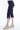 Women's Navy Capri's On Sale Quality Stretch Fabric Flattering Fit Our Best Seller Over 10 Years On Sale Now 50% Off Yvonne Marie Made in Canada - Yvonne Marie - Yvonne Marie